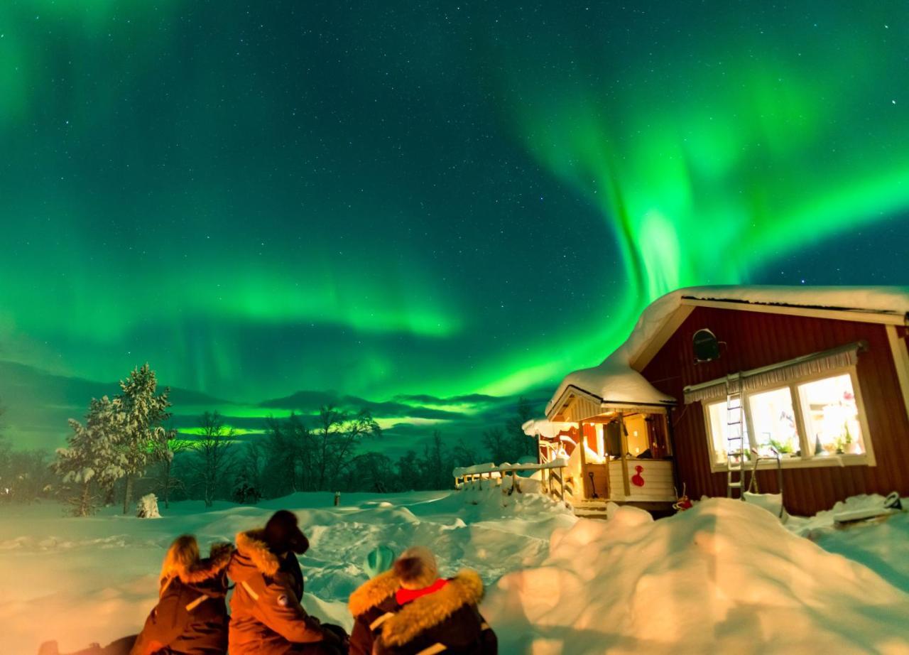 Arctic Gourmet Cabin Kiruna Exterior foto